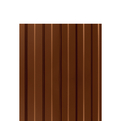 Профлист (профнастил) С8 0,35 RAL-8004 терракота
