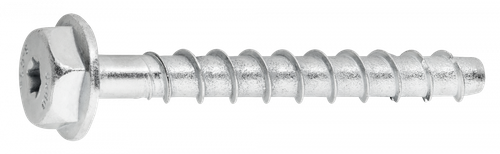 Sormat Шуруп по бетону S‑CSA HEX оцинкованный 6X140/85/100 SW13